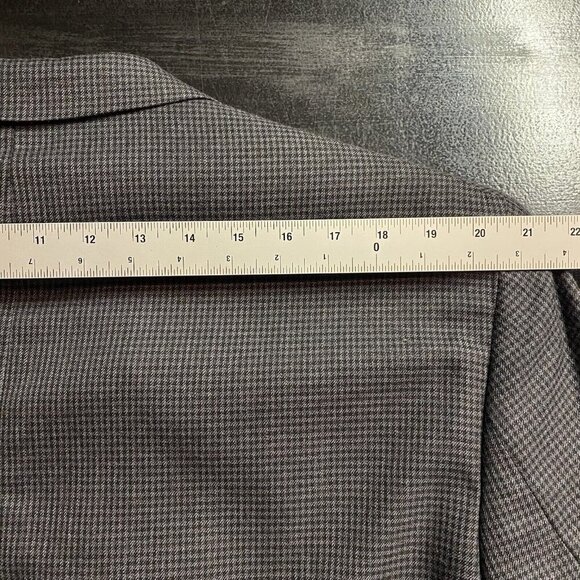NEW Jean Paul Germain Sport Coat Men's 46XL Grey Shepherd's Check Poly Rayon - Picture 15 of 16